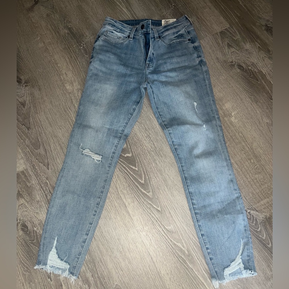 Light blue jeans